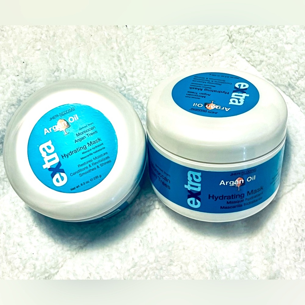 Jheri Redding Argon Oil Hydrating Hair Mask 8.3oz X2